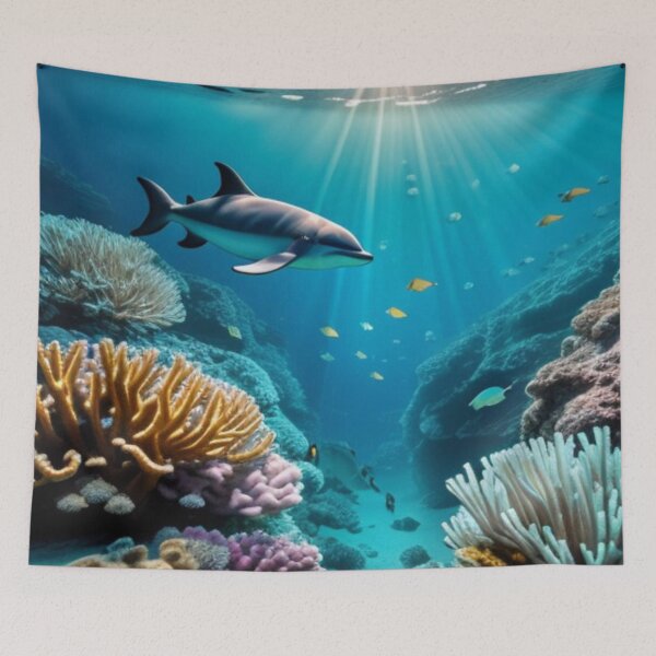 Item preview, Escape the Ocean designed and sold by Lunarweave.