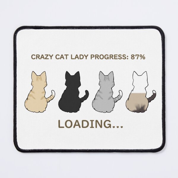 Item preview, Cat lady - LOADING designed and sold by Mamemiyu Shop.
