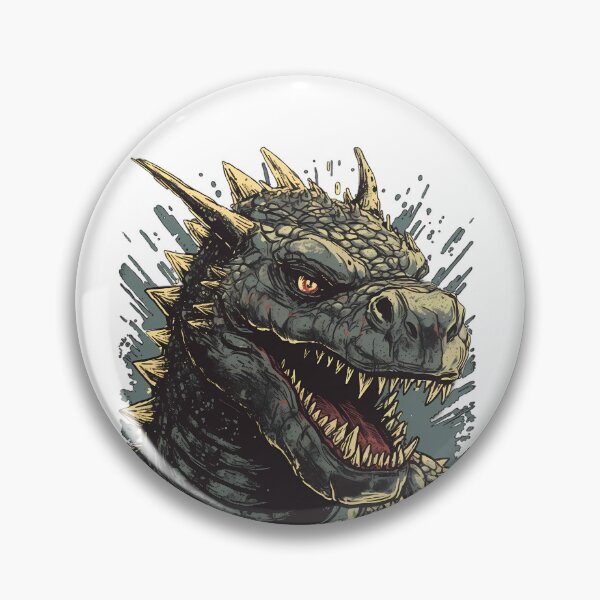 Item preview, Japanese Style Monster Lizard - Classic Kaiju Monster Design designed and sold by MLArtifex.