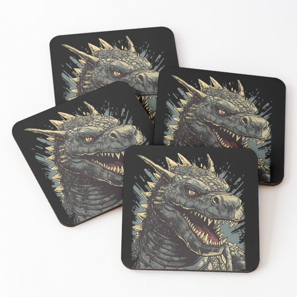 Item preview, Japanese Style Monster Lizard - Classic Kaiju Monster Design designed and sold by MLArtifex.