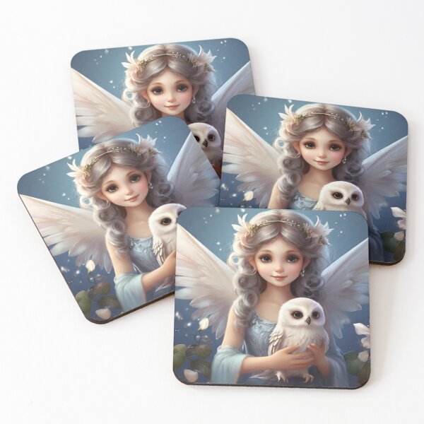Item preview,  Petite Fairy and Cute Baby Owl designed and sold by T-shirtMill.