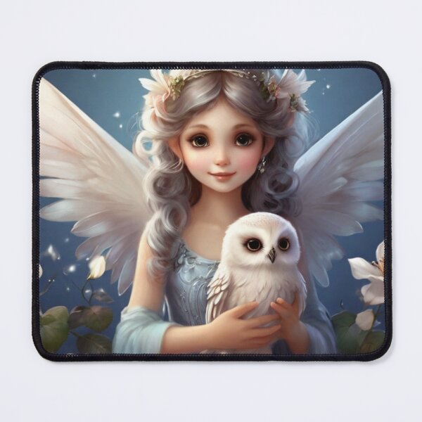 Item preview,  Petite Fairy and Cute Baby Owl designed and sold by T-shirtMill.