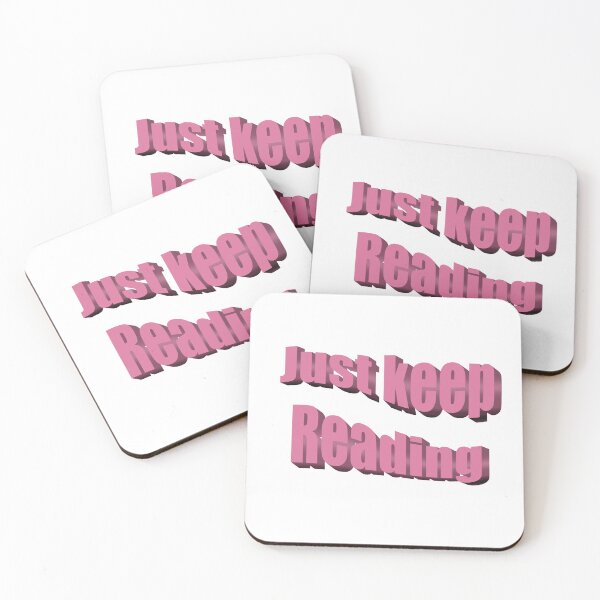 Item preview, Just keep reading designed and sold by Gumesthetics.