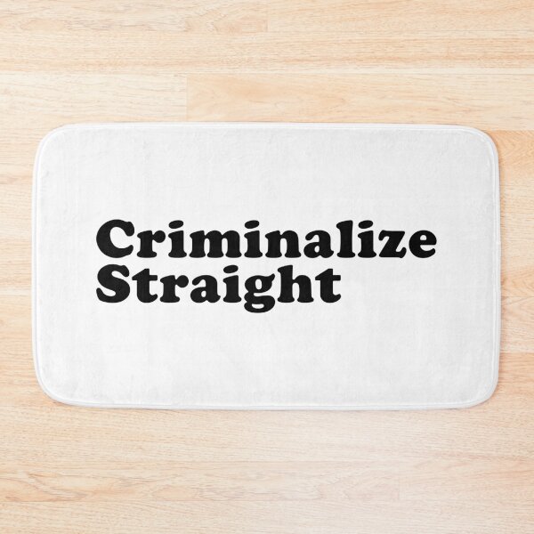 Item preview, Crooked Media Merch Criminalize Straight designed and sold by drawn-nana.