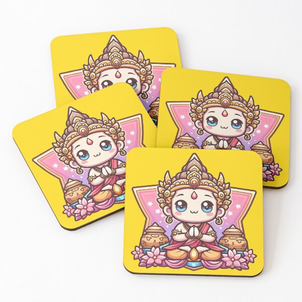 Item preview, Vidyaraja -  Buddah Meditating Cartoon designed and sold by PickledjoArt.