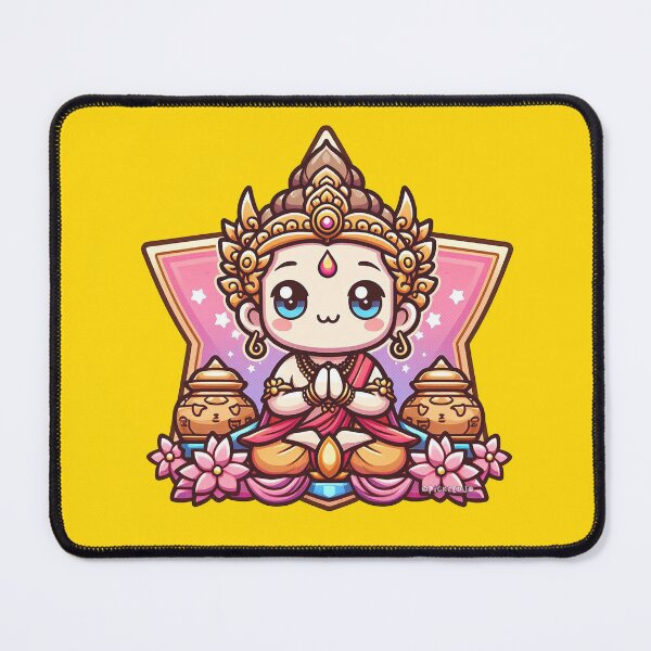 Item preview, Vidyaraja -  Buddah Meditating Cartoon designed and sold by PickledjoArt.