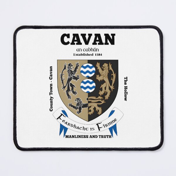 Item preview, Irish County Cavan Ireland Crest, Translation & More designed and sold by REAL IRISH GIFTS.
