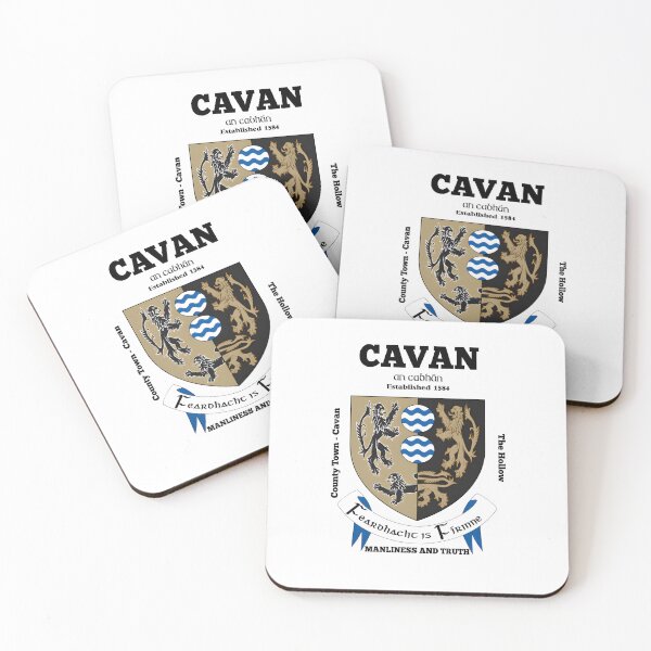 Item preview, Irish County Cavan Ireland Crest, Translation & More designed and sold by REAL IRISH GIFTS.