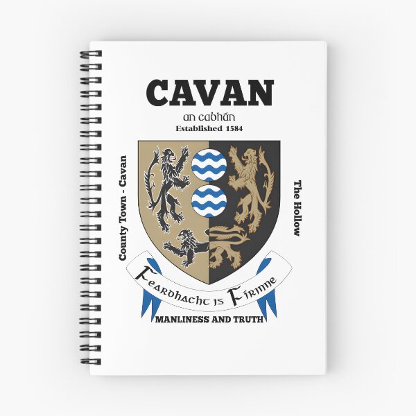 Item preview, Irish County Cavan Ireland Crest, Translation & More designed and sold by REAL IRISH GIFTS.