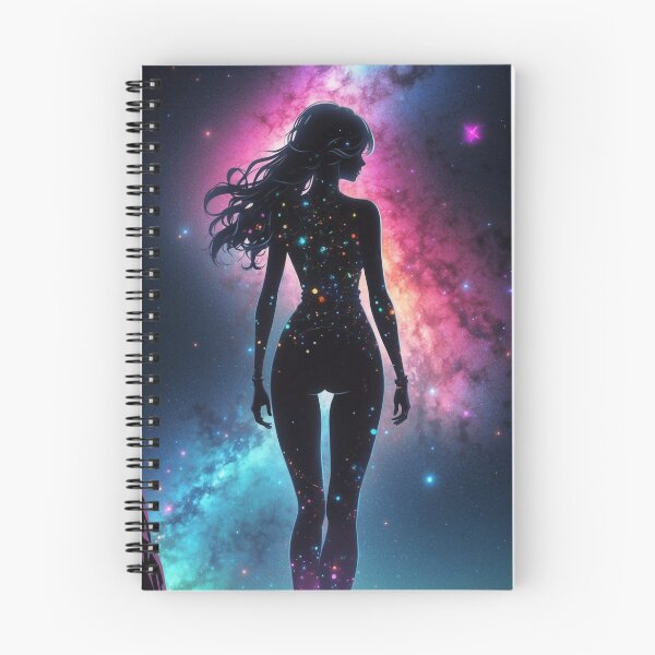 Item preview, Stellar Silhouette Cosmic Beauty Galaxy Universe Admirers Artwork  designed and sold by ElLocoMus.