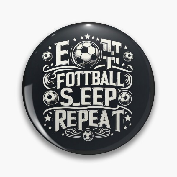 Item preview, Eat Football sleep repat designed and sold by storeofmylOVE.