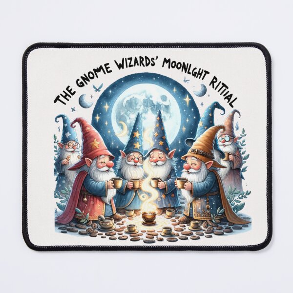 Item preview, The Gnome Wizards' Moonlight Ritual designed and sold by IdeasDream.