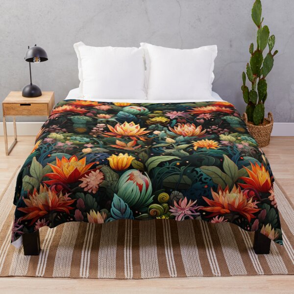 Item preview, A modern botanical art in vibrant color designed and sold by cozycrafts3.
