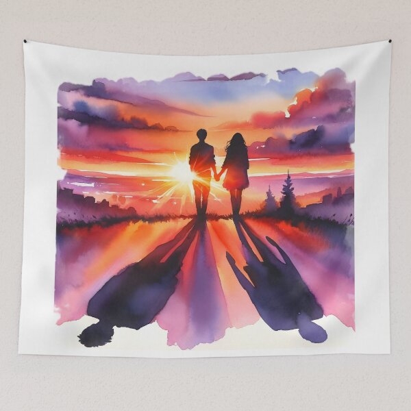 Item preview, Silhouetted Love designed and sold by Truck Stop One.