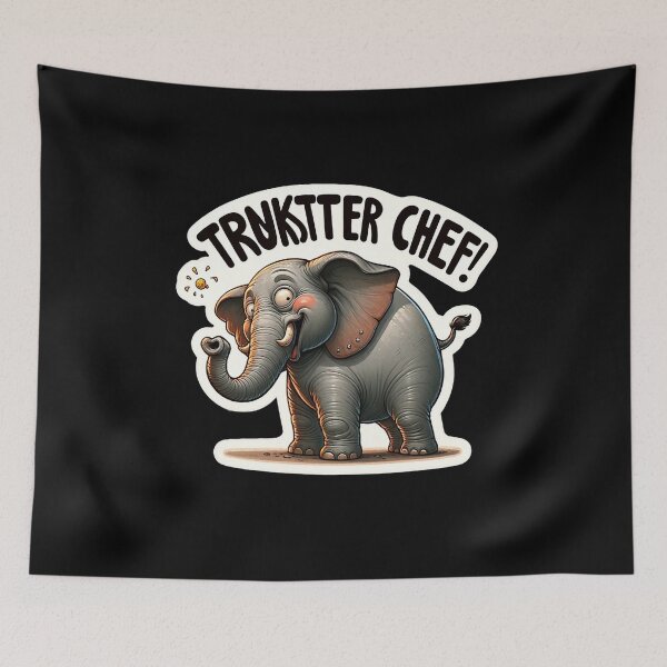 Item preview, Mischievous Elephant designed and sold by Master-Print.
