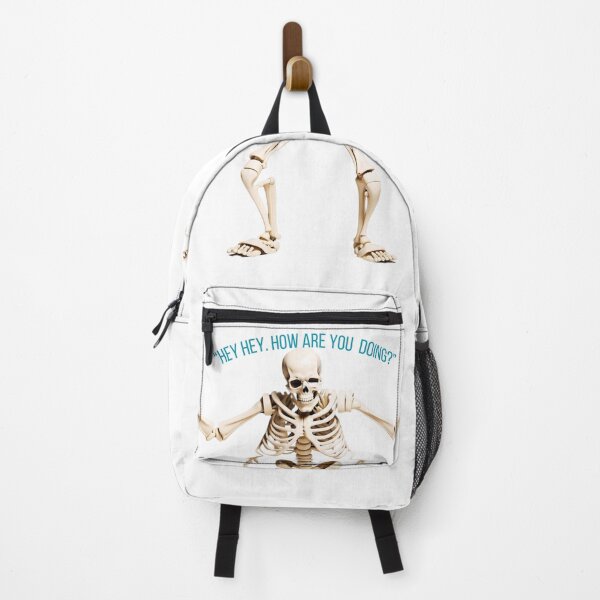 Item preview, "Hey Hey, How are you doing?" Happy Skeleton designed and sold by Frame of Mind .