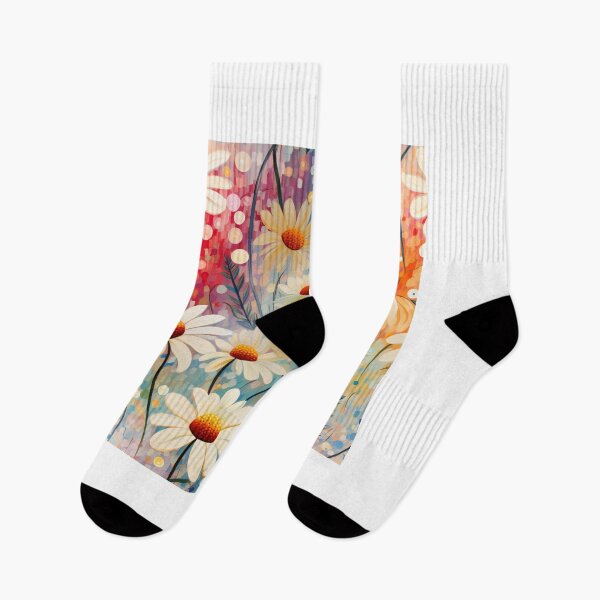 Item preview, Wildflowers art, in the style of pointillism, nostalgic emotional tone designed and sold by cozycrafts3.
