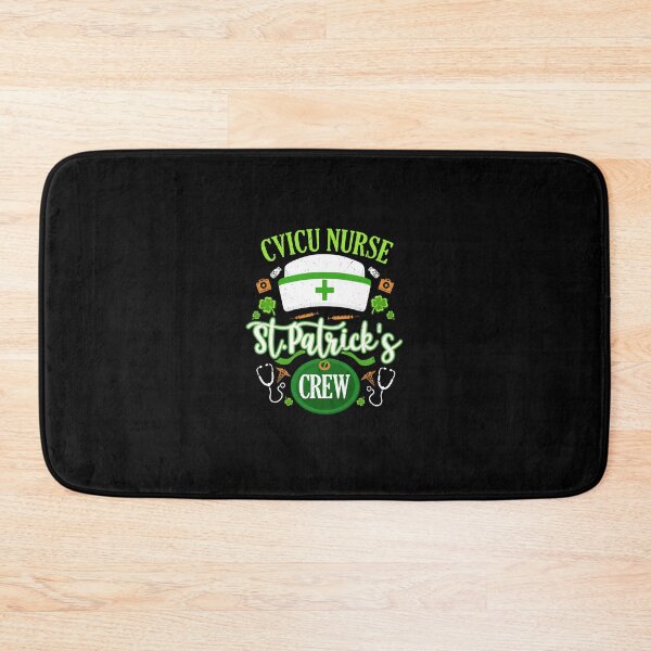 Item preview, CVICU Nurse St Patrick's Day Crew Shamrock Matching designed and sold by BalladOfZeus.