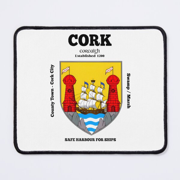 Item preview, Irish County Cork Ireland Crest, Translation & More designed and sold by REAL IRISH GIFTS.