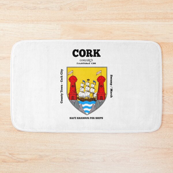 Item preview, Irish County Cork Ireland Crest, Translation & More designed and sold by REAL IRISH GIFTS.