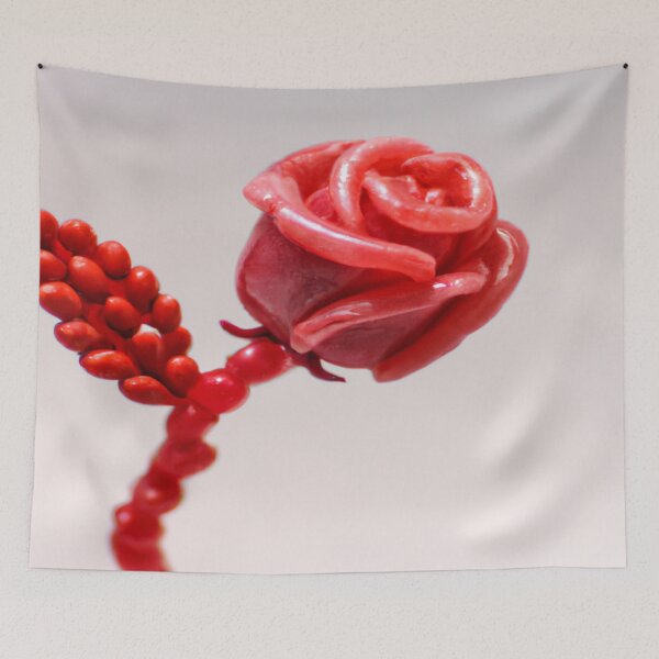 Item preview, Blossoms of Desire  A Red Rose Illustration designed and sold by jackbermess.