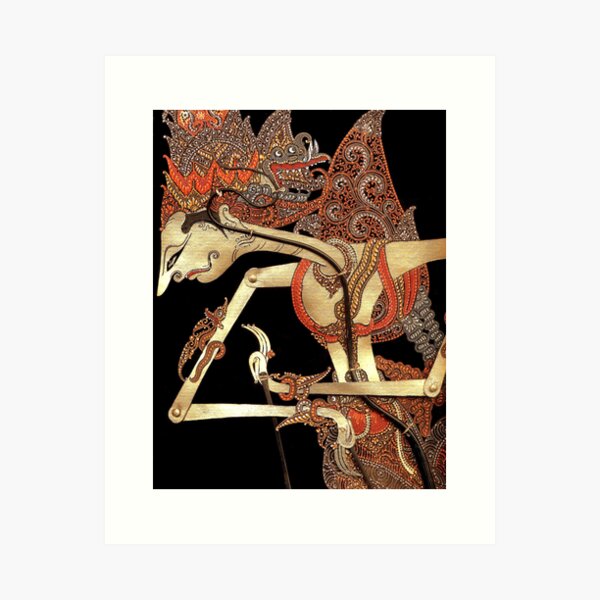 Item preview, Rama Javanese Puppet designed and sold by myrbpix.