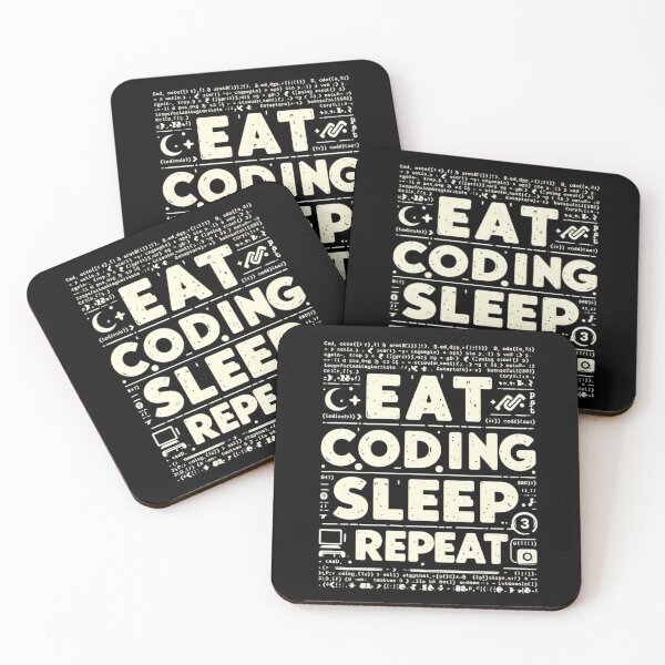 Item preview,  Eat coding sleep repeat designed and sold by storeofmylOVE.