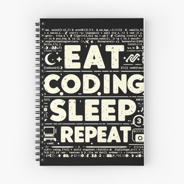 Item preview,  Eat coding sleep repeat designed and sold by storeofmylOVE.