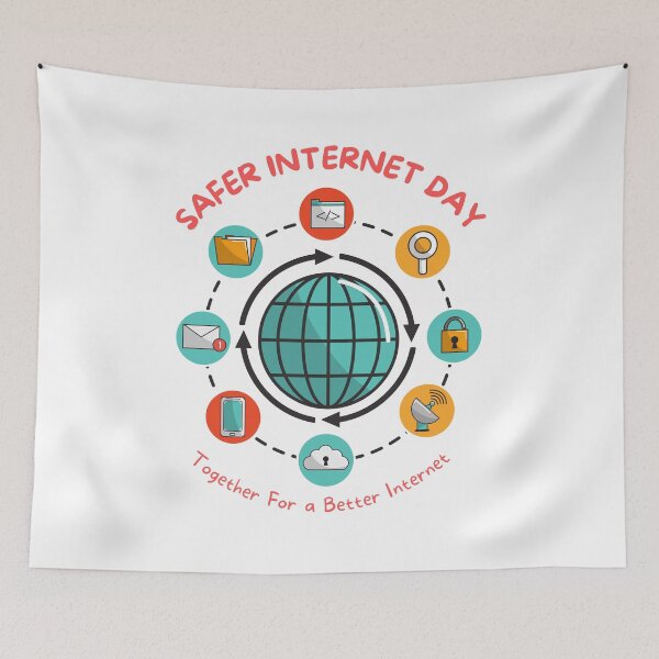 Item preview, Safer Internet Day designed and sold by Simo0455.