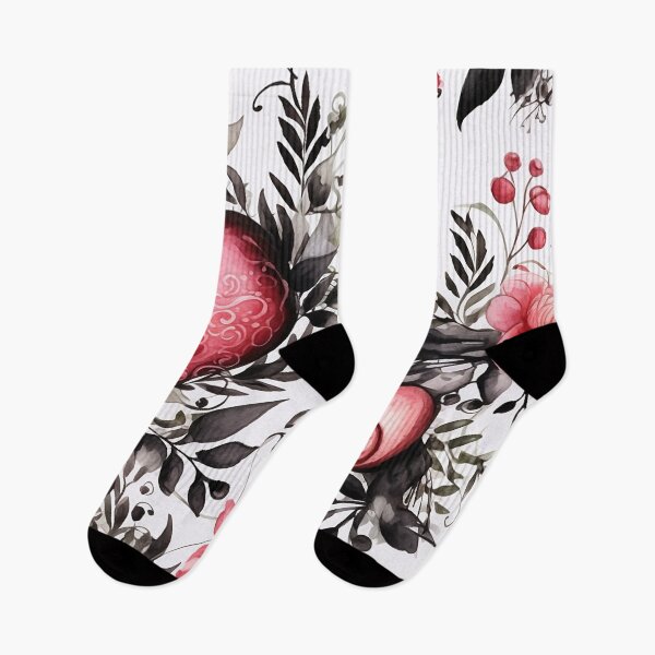 Item preview, Gothic Valentines Watercolor Pattern #1 designed and sold by NatureSight.