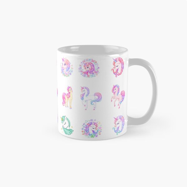 Item preview, beautiful unicorn with beautiful hair designed and sold by huape.