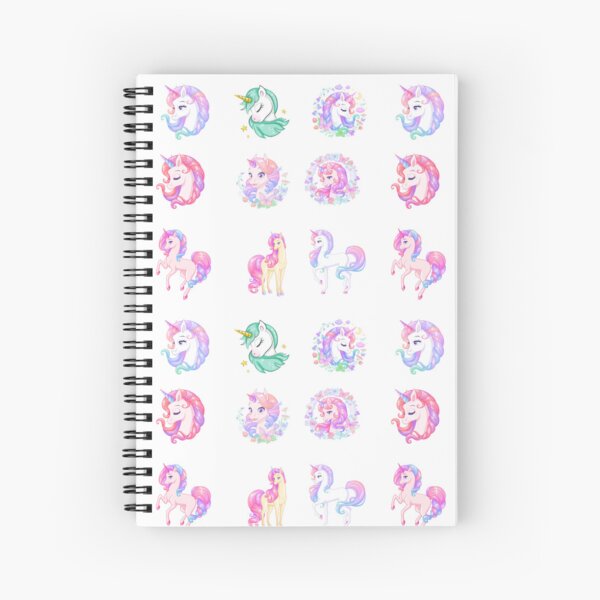 Item preview, beautiful unicorn with beautiful hair designed and sold by huape.