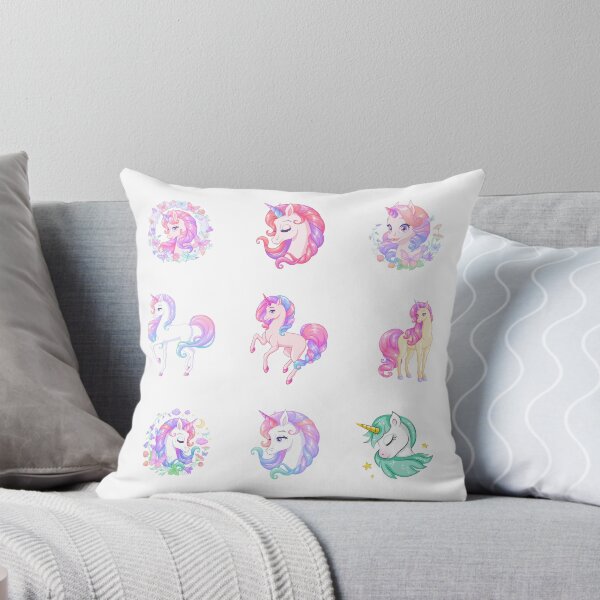 Item preview, beautiful unicorn with beautiful hair designed and sold by huape.