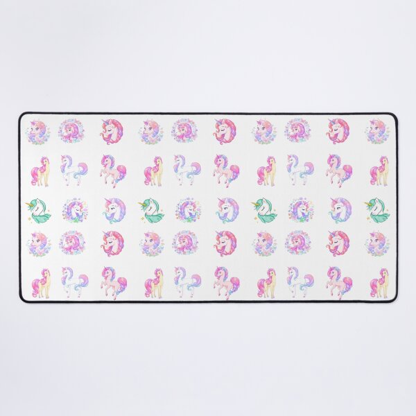 Item preview, beautiful unicorn with beautiful hair designed and sold by huape.
