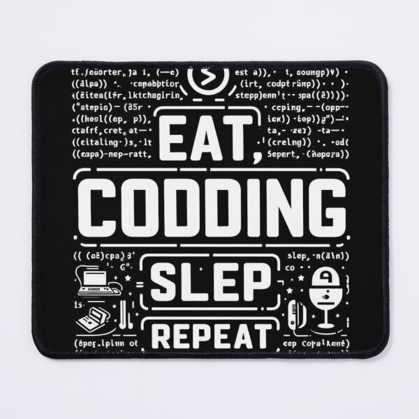 Item preview, Copy of Eat coding sleep repeat designed and sold by storeofmylOVE.