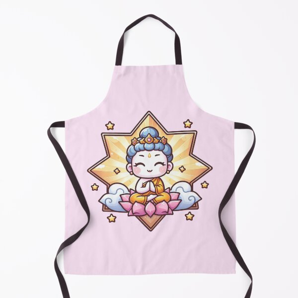 Item preview, Panchika God of riches -  Buddah Meditating Cartoon designed and sold by PickledjoArt.