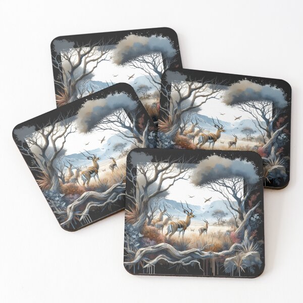 Item preview, Antelope animal art designed and sold by RubisLeaf.