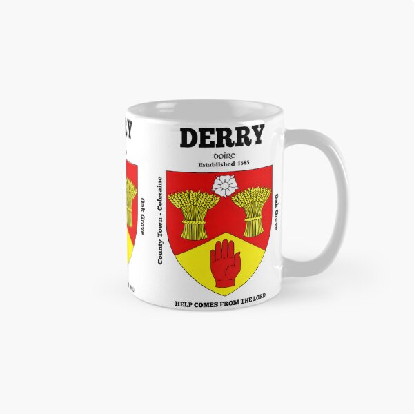 Item preview, Irish County Derry Ireland Crest, Translation & More designed and sold by REAL IRISH GIFTS.