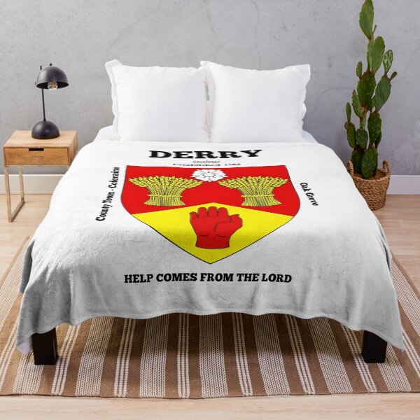 Item preview, Irish County Derry Ireland Crest, Translation & More designed and sold by REAL IRISH GIFTS.