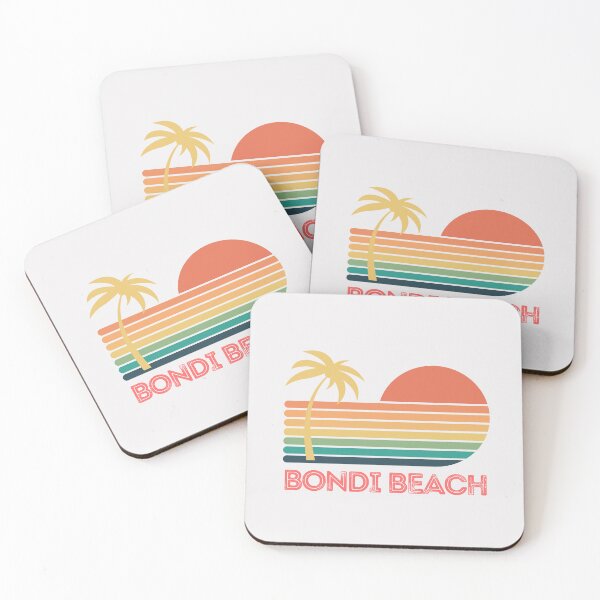 Item preview, Bondi Beach Sunset Retro Design, Australian, Beach Life designed and sold by DeeMiloCreative.