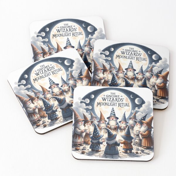 Item preview, The Gnome Wizards' Moonlight Ritual designed and sold by IdeasDream.