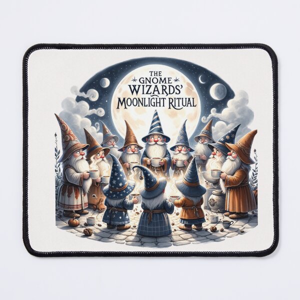 Item preview, The Gnome Wizards' Moonlight Ritual designed and sold by IdeasDream.
