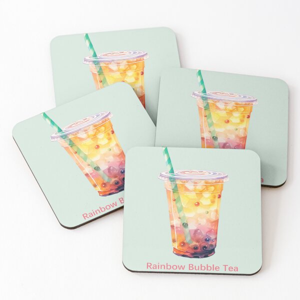 Item preview, Rainbow Bubble Tea designed and sold by sakurashorty.