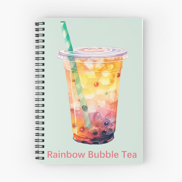 Item preview, Rainbow Bubble Tea designed and sold by sakurashorty.