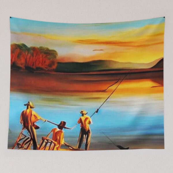 Item preview, The Anglers designed and sold by George Hutton Hunter.