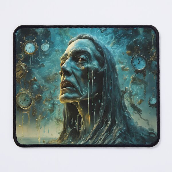 Item preview, Between Life and Death - Unique Surreal Art Print- Original Print - Undying Time Collection - Haunting Surreal Art - Dark Art - Unique Gift for Surreal Art Lovers designed and sold by Gregredfern.