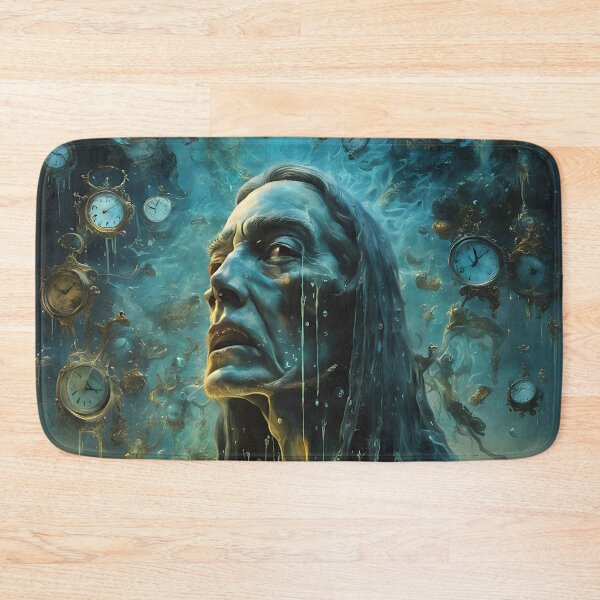 Item preview, Between Life and Death - Unique Surreal Art Print- Original Print - Undying Time Collection - Haunting Surreal Art - Dark Art - Unique Gift for Surreal Art Lovers designed and sold by Gregredfern.