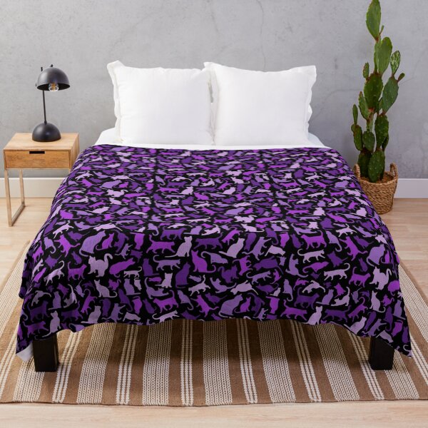 Item preview, Cats in Purple Hues - Pattern designed and sold by GWTF-Designs.