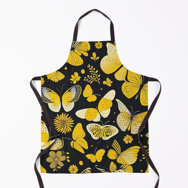 Artikelvorschau, 001 Yellow Butterfly Nordic Minimalist Design entworfen und verkauft von Alexis Art Collection.