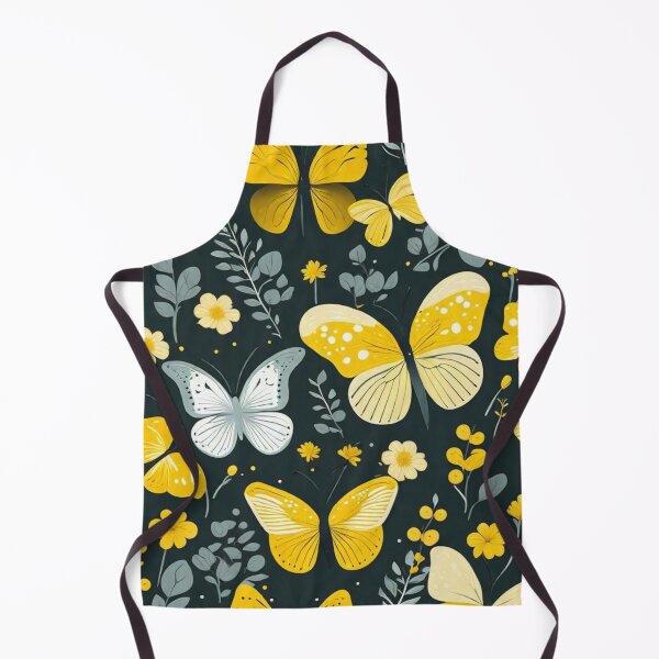Artikelvorschau, 002 Yellow Butterfly Nordic Minimalist Design entworfen und verkauft von Alexis Art Collection.